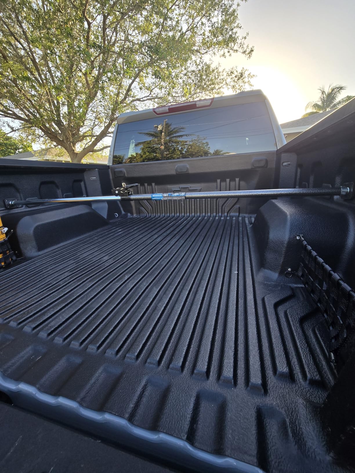 Keeper - Extended Ratcheting Cargo Bar - Adjustable 44 to 74 Inches, Secure Storage for SUVs, Full Sized Trucks, and Trunks customer photo 2