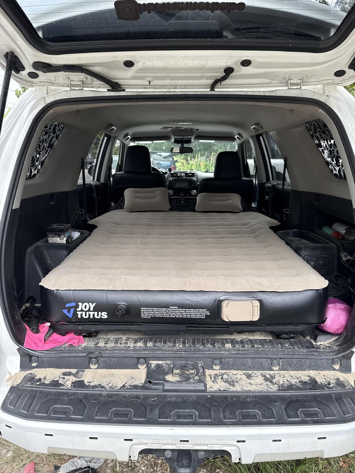 JOYTUTUS SUV Air Mattress Camping Bed customer photo 2