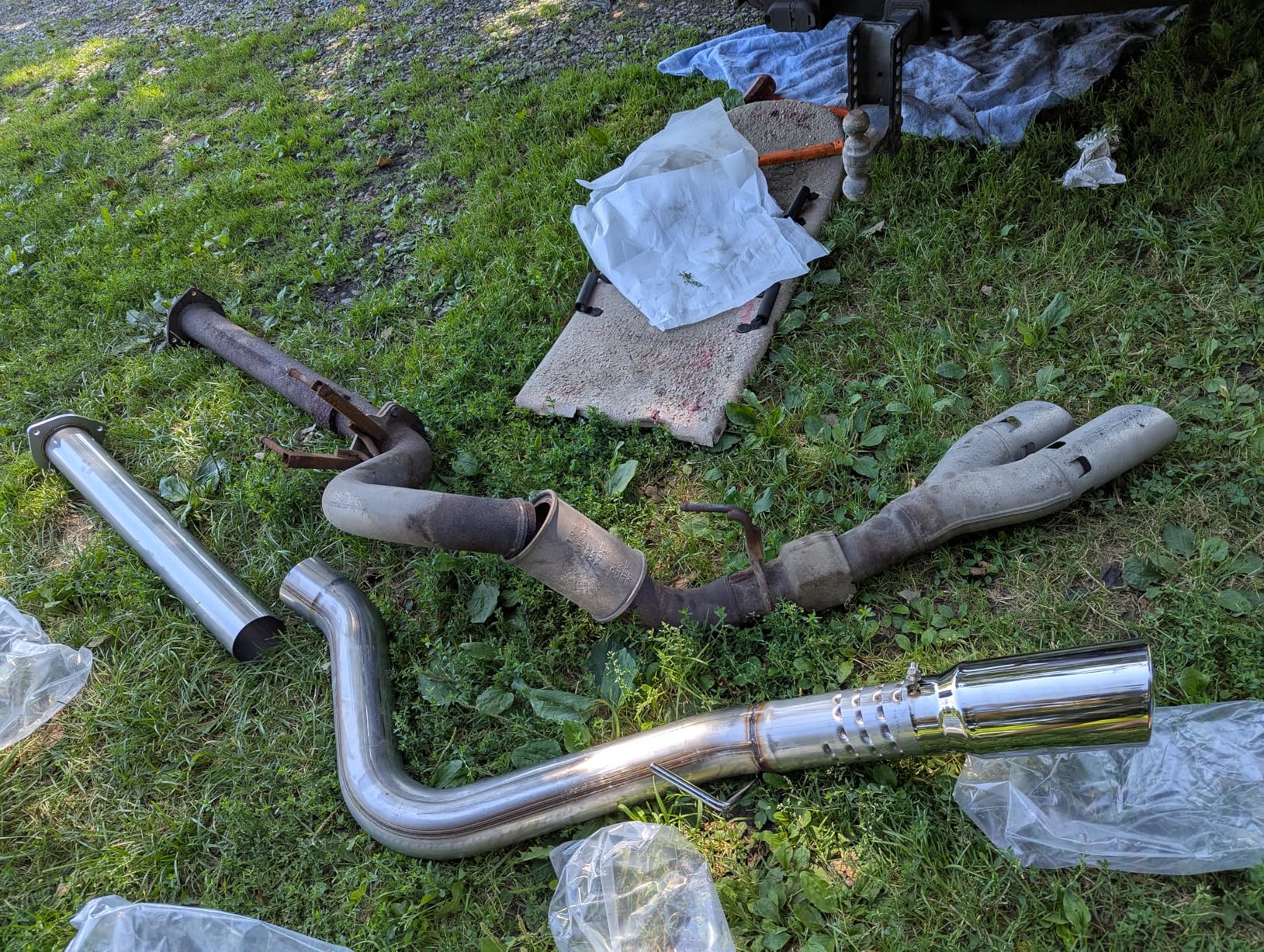 PHILTOP Cat-Back System, Stainless Steel Cat Back Exhaust System Fit for 2015-2017 WRX; WRX STI customer photo 2