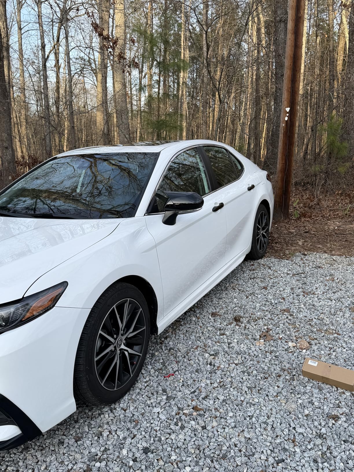 CKE No Adhesive Snap-on Compatible with Toyota Camry 2026 2025-2018 for Corolla Venza Avalon Pruis Accessories Car Door Handle Cover Protector Car Exterior Door Handle Cover Trims -Carbon Fiber Style customer photo 2