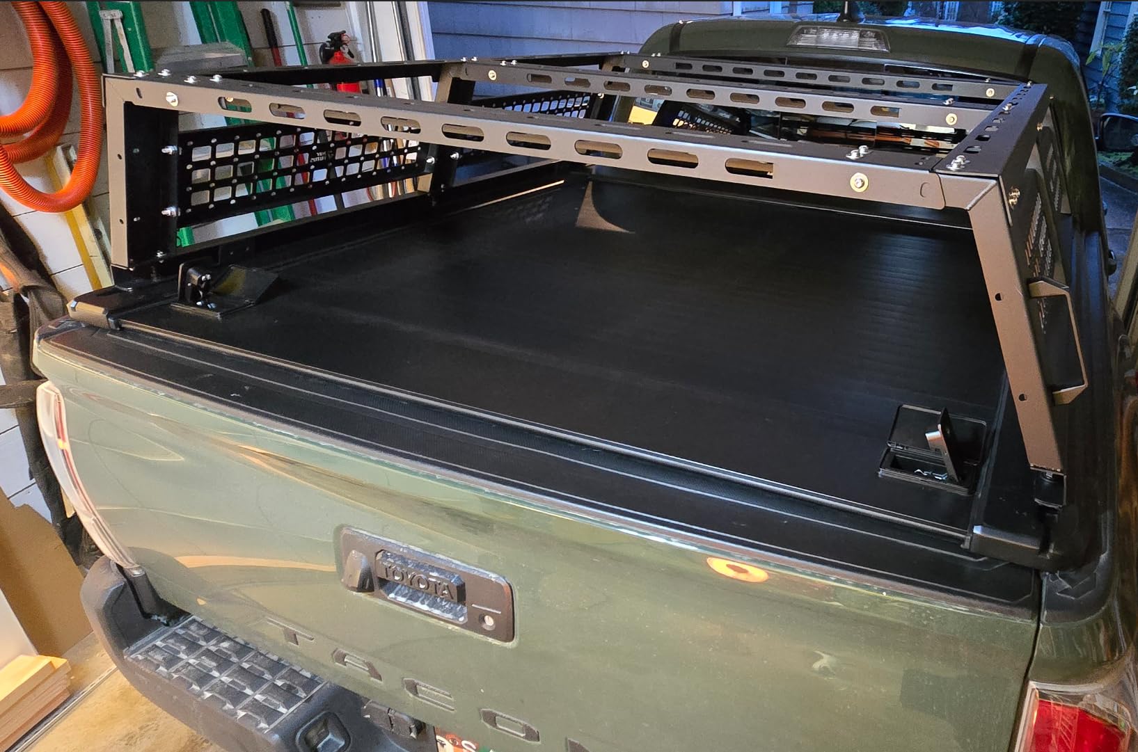 JOYTUTUS Overland Bed Rack Compatible with 2020-2025 Gladiator JT/ 2005-2025 Tacoma&Frontier/ 2019-2025 Ranger/ 2015-2025 Colorado&Canyon, 14.96