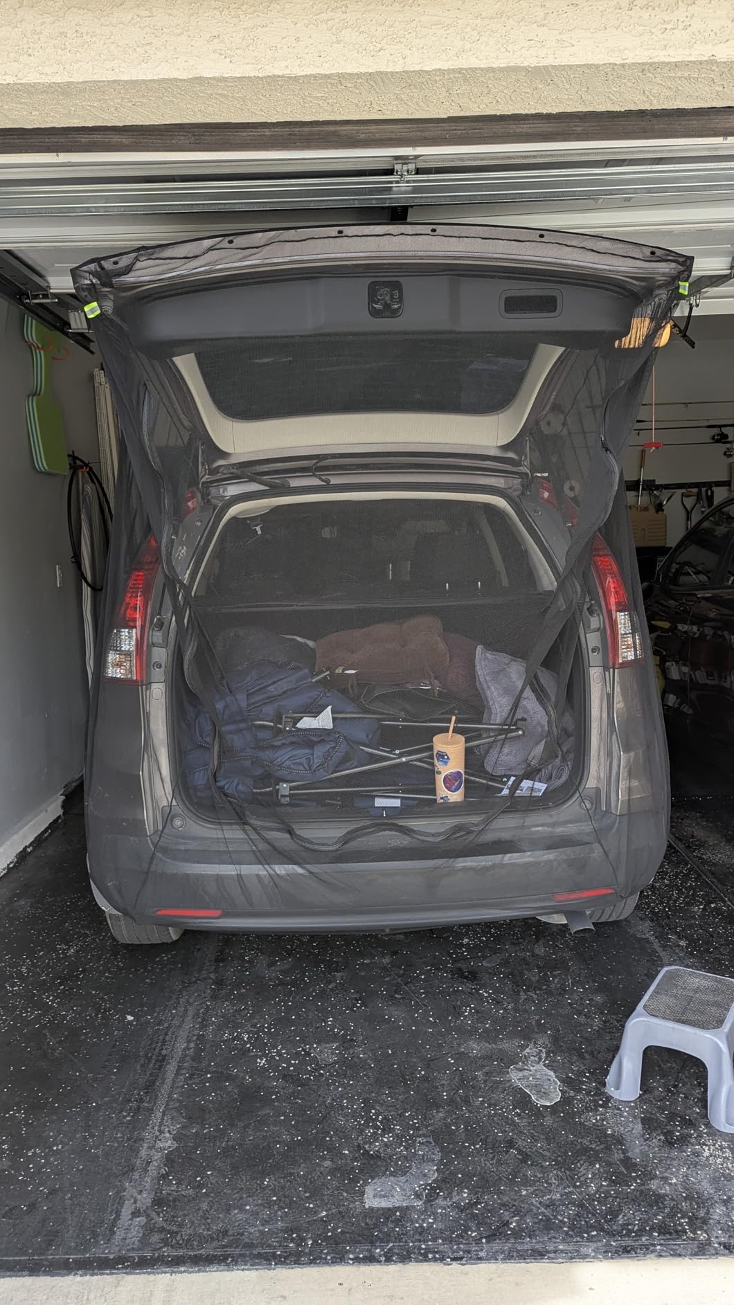 Car Camping Tailgate Mesh Screen for SUV, Mini Van, Great for Ventilation and Mosquito Prevention Car Camping Accessories customer photo 2