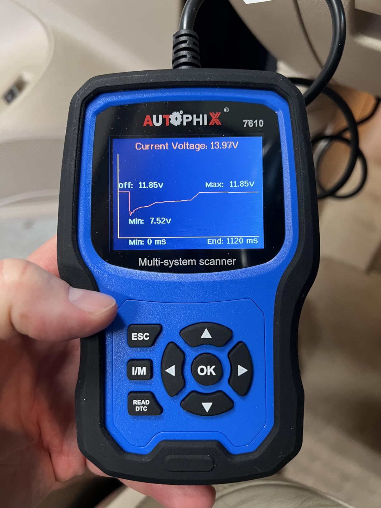 AUTOPHIX 7610P+ Fit for VW Audi, Full System Diagnostic Tool, All Reset Service, Fit for Volkswagen Audi Skoda Seat, Full OBD2 Code Reader with Battery Registration Oil Reset customer photo 2
