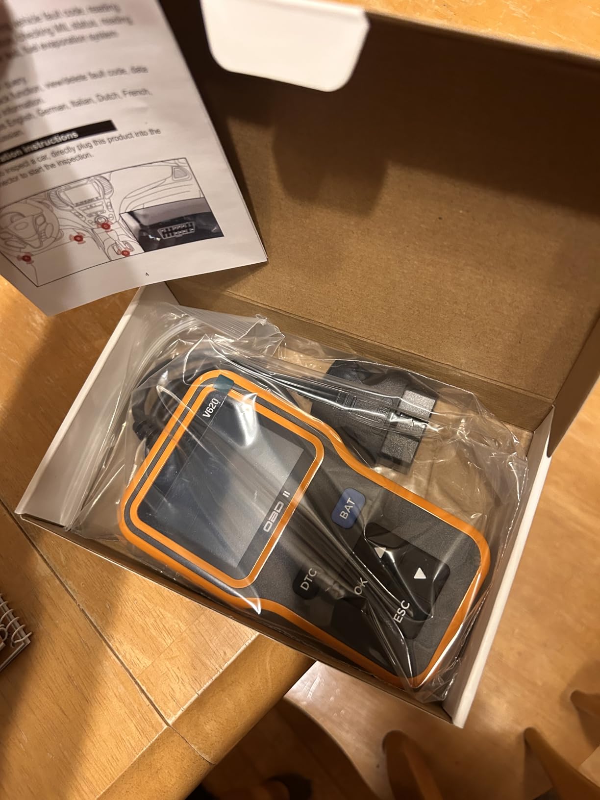 OBD2 Scanner with Upgrade Battery Tester - Diagnostic Tool for Cars That Check Engine Light & Emissions Readiness Read and Clears Vehicle Error Codes for All OBD II Protocol Vehicles Since 1996 customer photo 1