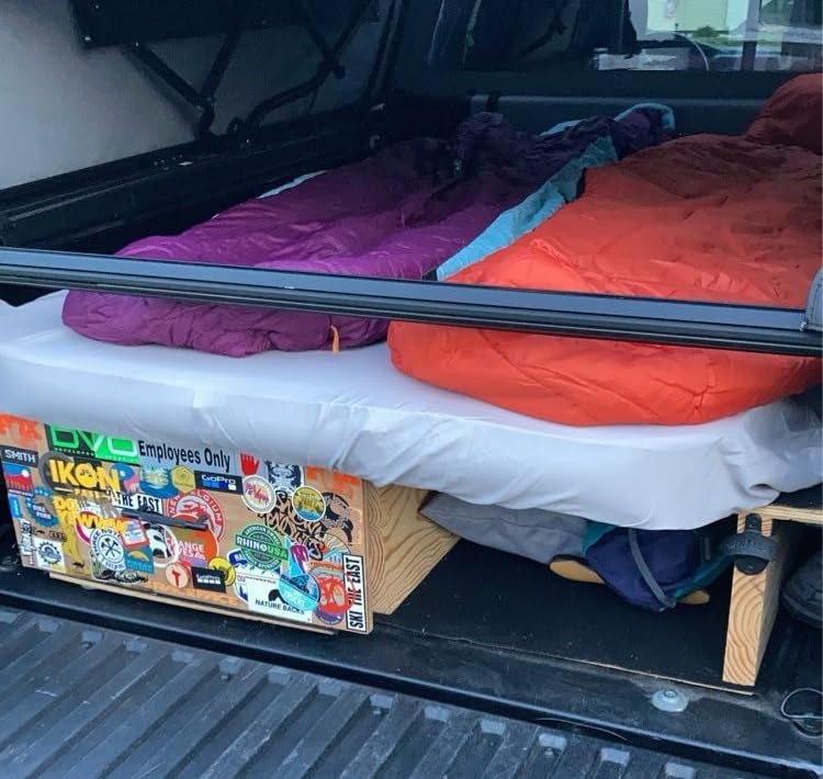 MegaMat Medium Wide - Self Inflating Soft Car Sleeping Mat, 4