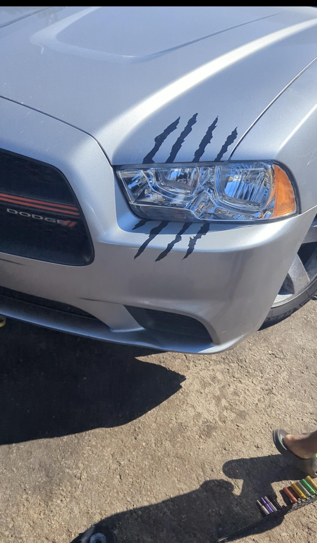 Rear Spoiler Wing Trunk Lip for 2011-2023 Dodge Charger SRT/GT/RT/SXT Hellcat Style, ABS Gloss Black customer photo 1