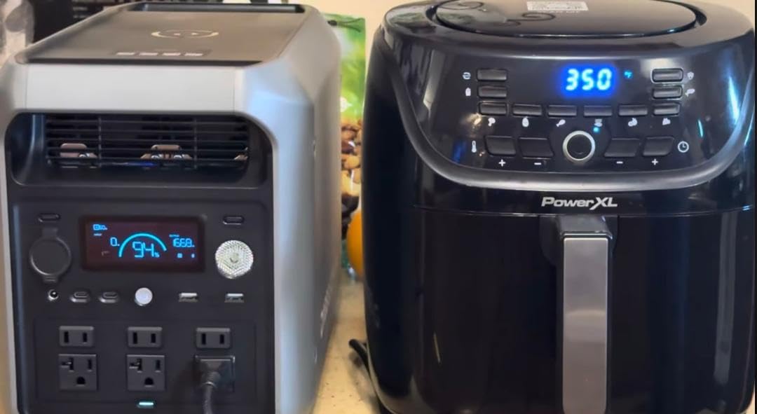 DABBSSON 2048Wh Portable Power Station, Safe Semi-Solid LiFePO4, 3300W Power Boost, 2200W AC Output x 6, 41lb, Compact & Lightweight, 1.3X Runtime, 2000L Solar Generator for Camping/Home/RV customer photo 1