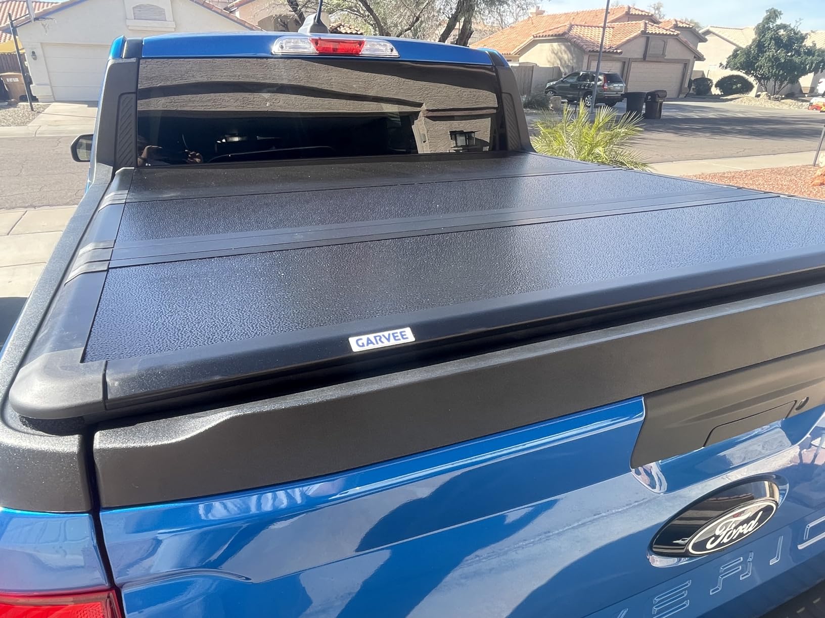 Truck Bed Tonneau Cover for Jeep Gladiator 5ft 2020-2026, Hard Tri-Fold Truck Bed Tonneau Cover for Jeep Gladiator Styleside 5ft customer photo 2