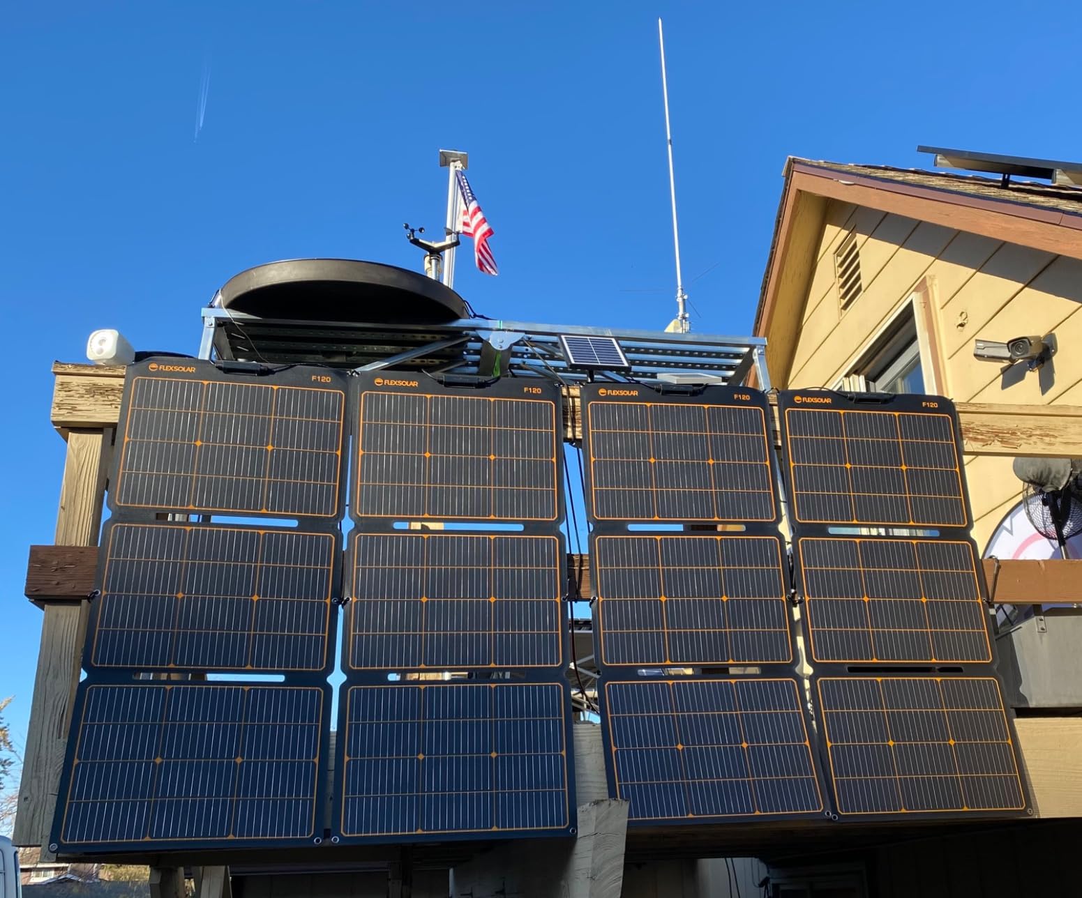 FlexSolar 100W Portable Solar Panels Chargers with PD3.0 USB-C,QC3.0 USB-A and DC Outputs Foldable IP67 Waterproof Power Emergency Camping for Small Power Station Generator,Phones, Power Banks customer photo 1