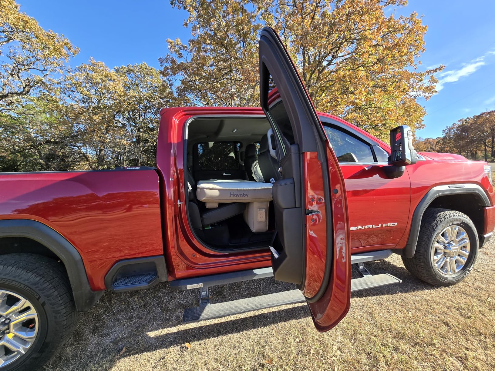 Truck Mattress, TPU Air Foam Camping Bed, Back Seat Inflatable CozyPad with Rechargeable Built-in Pump, Portable Travel Sleeping Sleeping Mattress for Pickup Trucks customer photo 1