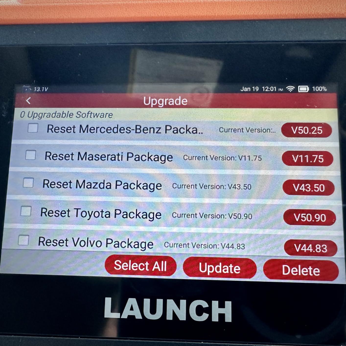 LAUNCH Creader Elite OBD2 Scanner Diagnostic Tool Fit for Audi Volkswagen Skoda Seat,Full System All Reset Bi-Directional Code Reader for VAG Vehicles,Active Test, ECU Code,Lifetime Update customer photo 1
