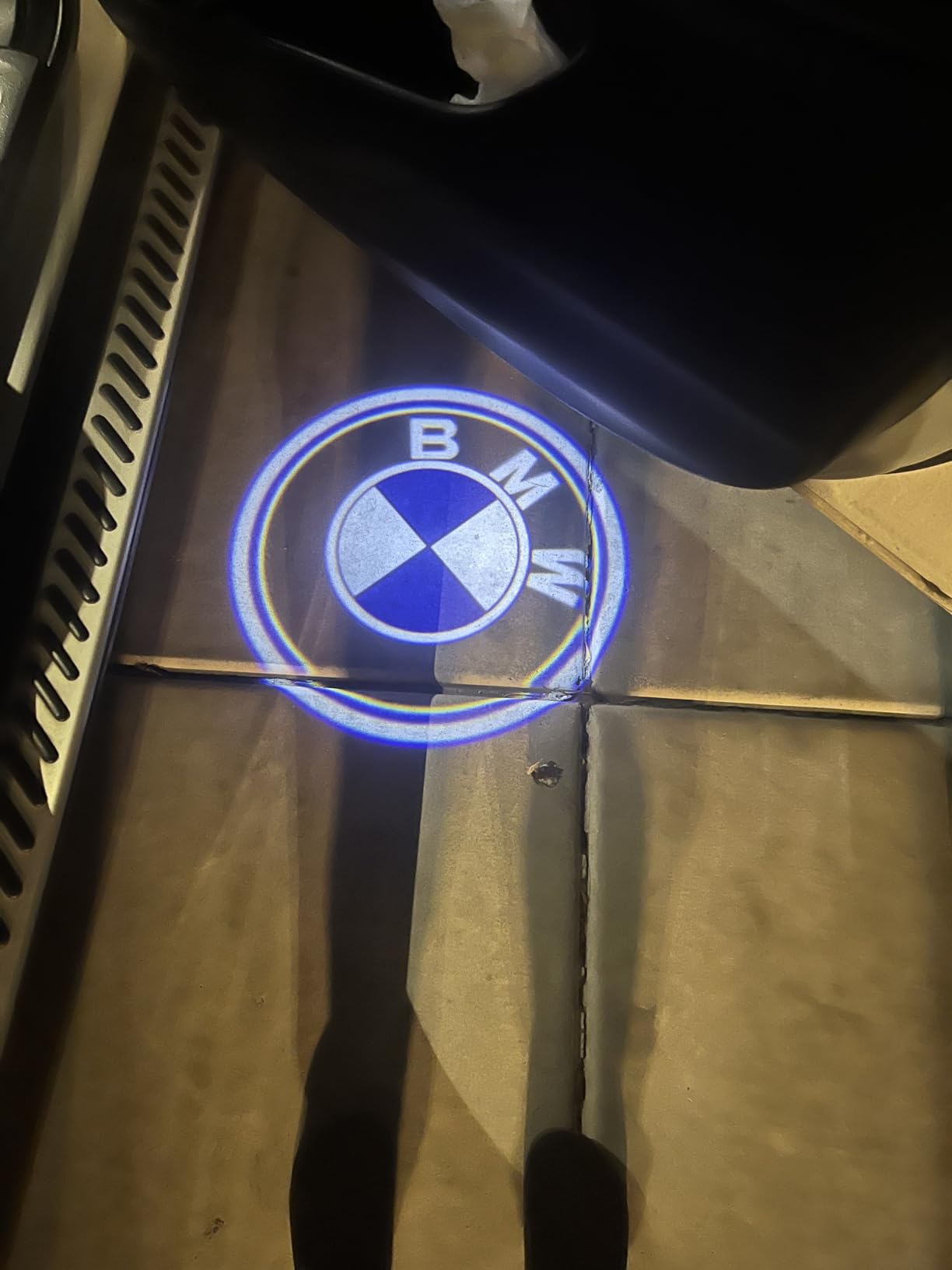 Car Door Lights Logo Projector, LED Puddle Lights, Welcome Courtesy Lamps, Compatible with BMW (2007-2019) 3, 5, 6, 7 Series, GT, X1 X3 X4 X5 X6 (E90 F30 F10 E70 F15), Plug & Play Replacement customer photo 1