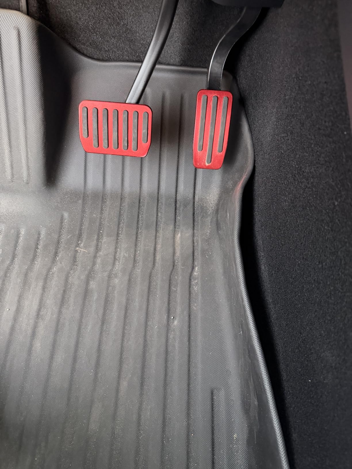 2025 2026 Tesla Model Y Juniper Floor Mats and Cargo Liners, Juniper Cargo Trunk Mats Accessories TEP, Set of 6 Mats, Waterproof Easy-Clean Durable(Upgraded-Lengthened) customer photo 2