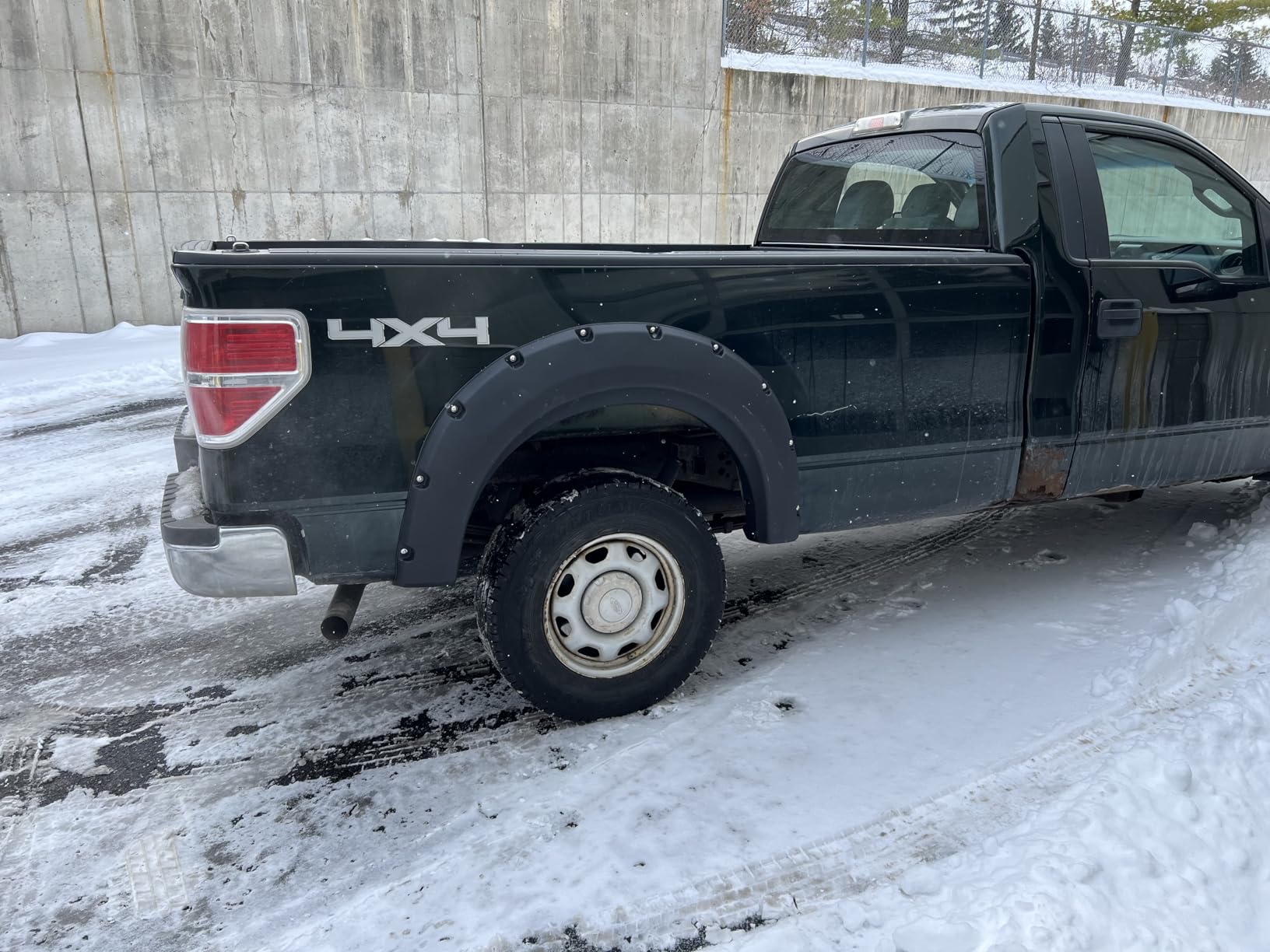 G-PLUS Fender Flares Wheel Arch Covers Compatible with Ford F150 Truck 2009-2014 67.0