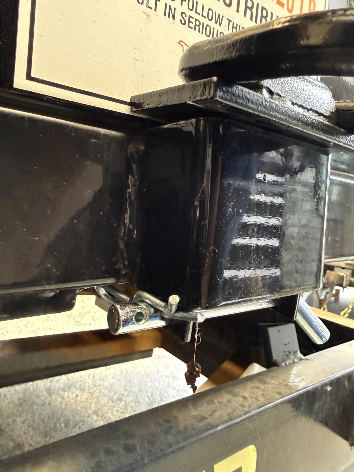 Stake Pocket D Rings 6pcs 18000lbs Heavy Duty D-Ring Tie Downs for Utility Trailers and Flatbed Trucks w/Hitch Pin w/Steel Cables, Removable Tie Downs for Flatbed Cargo Trucks, Black Upgrade customer photo 1