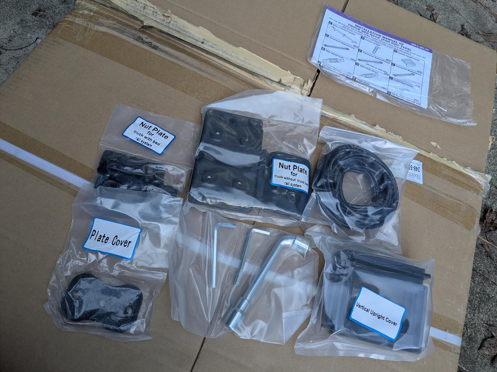 Overland Bed Rack for Full Size Truck 22.5