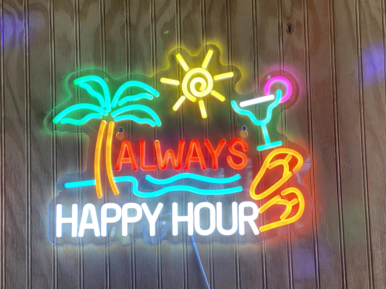 Dad's Garage Neon Sign for Wall Décor Garage LED Car Signs for Auto Repair Shop Man Cave Workshop Decor for Fathers Gift customer photo 2