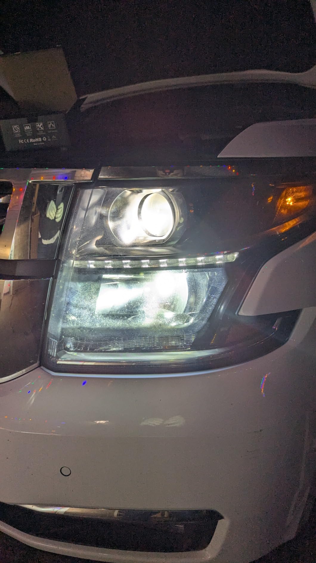 FORENNER H11 LED Bulb. 800% 40,000LM Brightness H9/H8/H11 LED, H9 H8 Fog Light, 10 Years Lifespan, Plug And Play, 1:1 Mini Size, IP68 Waterproof, Pack of 2 customer photo 3