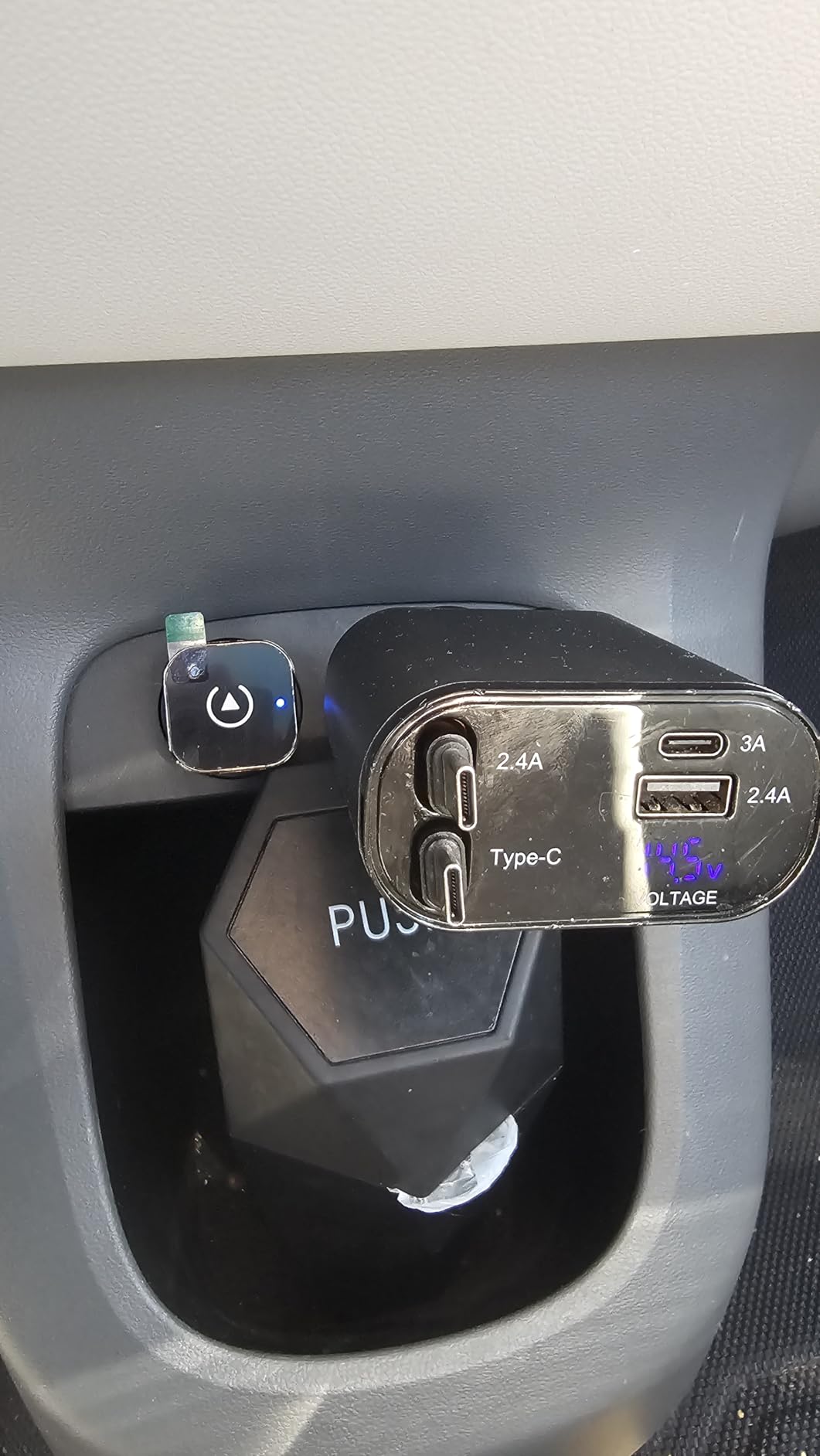 2-in-1 Wireless CarPlay & Android Auto Adapter, Plug & Play CarPlay Dongle Converts Wired to Wireless, Fast Auto-Connect, No Delay, Compact Design for iPhone & Android with USB/USB-C Port (Black) customer photo 2