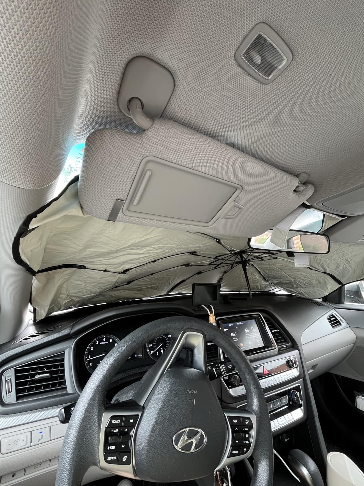 2025 Car Windshield Sun Shade Umbrella, 57