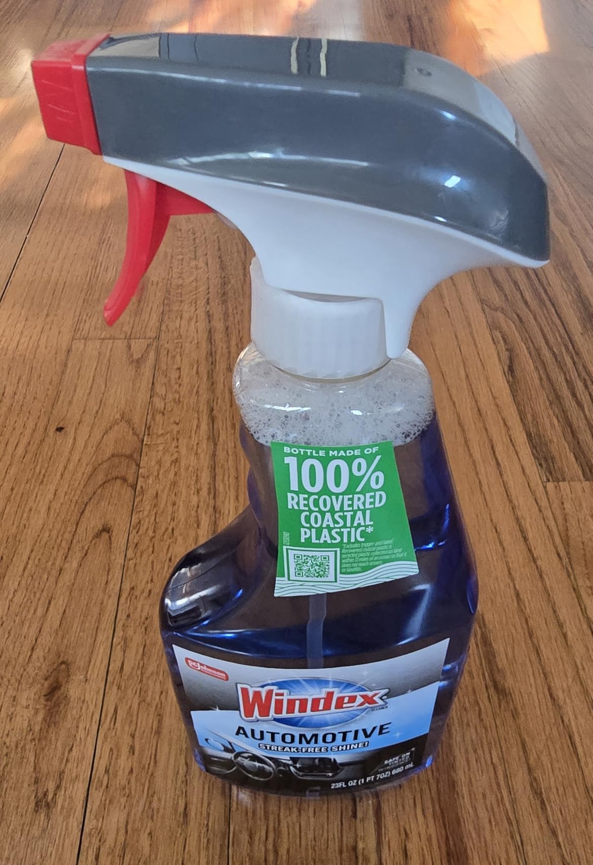 Windex Automotive Car Window and Glass Cleaner, Streak-Free Shine for Car Glass Exteriors, Tinted Windows, and Interior Electronics, 23 fl oz customer photo 1