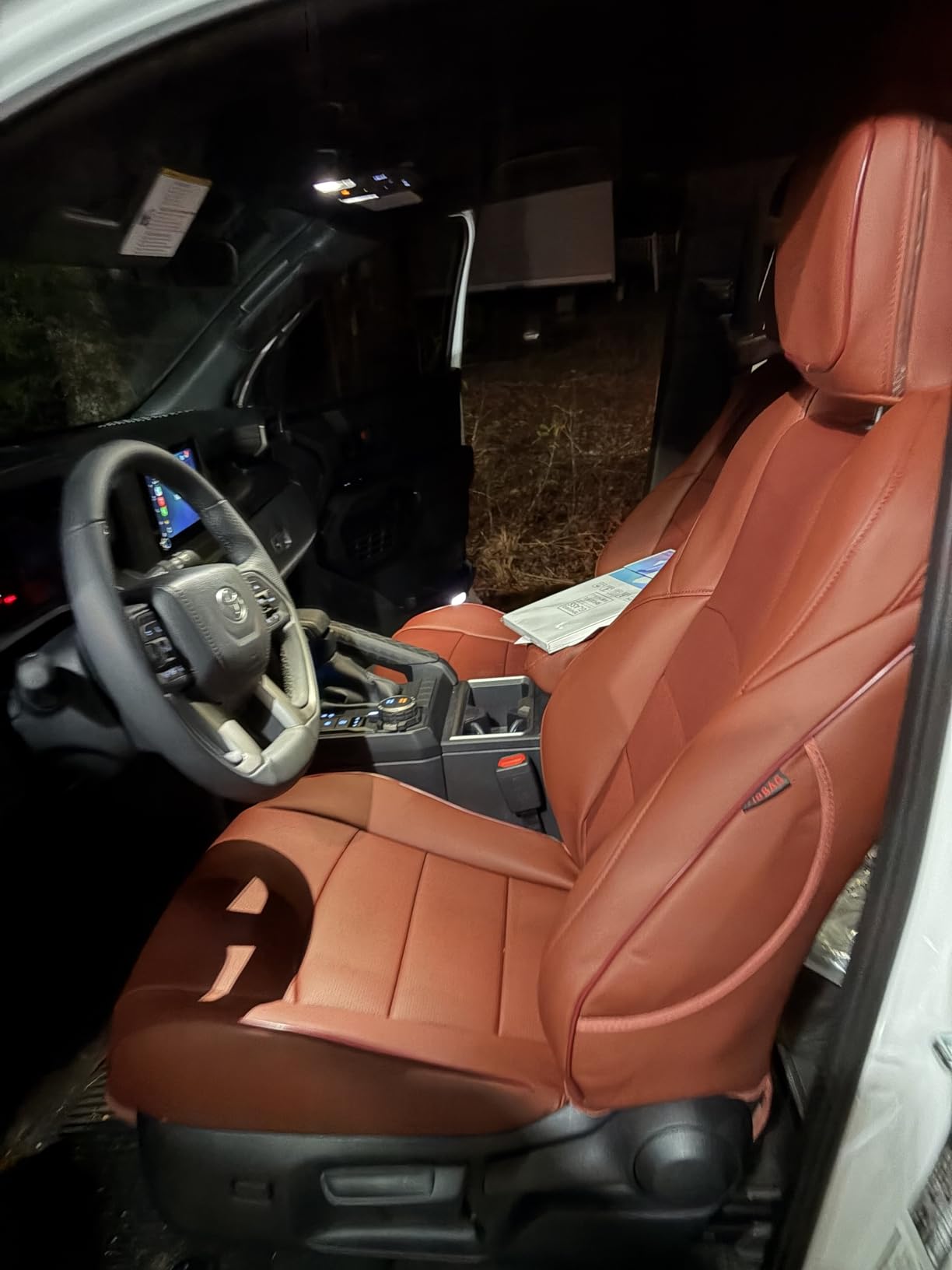 EKR 4runner Seat Covers Full Set 7 Seats 2025 2026,Car Seat Cover for Toyota 4 Runner,Custom Car Seat Protector Waterproof,Neoprene Car Seat Cushion,Black Car Seat Cover,Neoprene customer photo 1