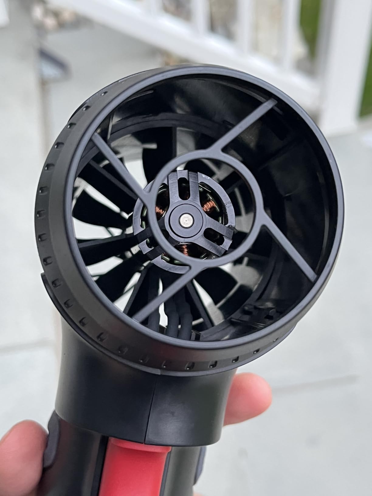 Turbo Fan Cordless Car Dryer Blower, 680CFM 2.65LBs Thrust Air Cannon, 64mm Brushless Motor, 8x3000mAh Battery 30W Fast Charging, Professional Touchless Jet Fan for Auto, SUV & Motorcycle Detailing customer photo 2
