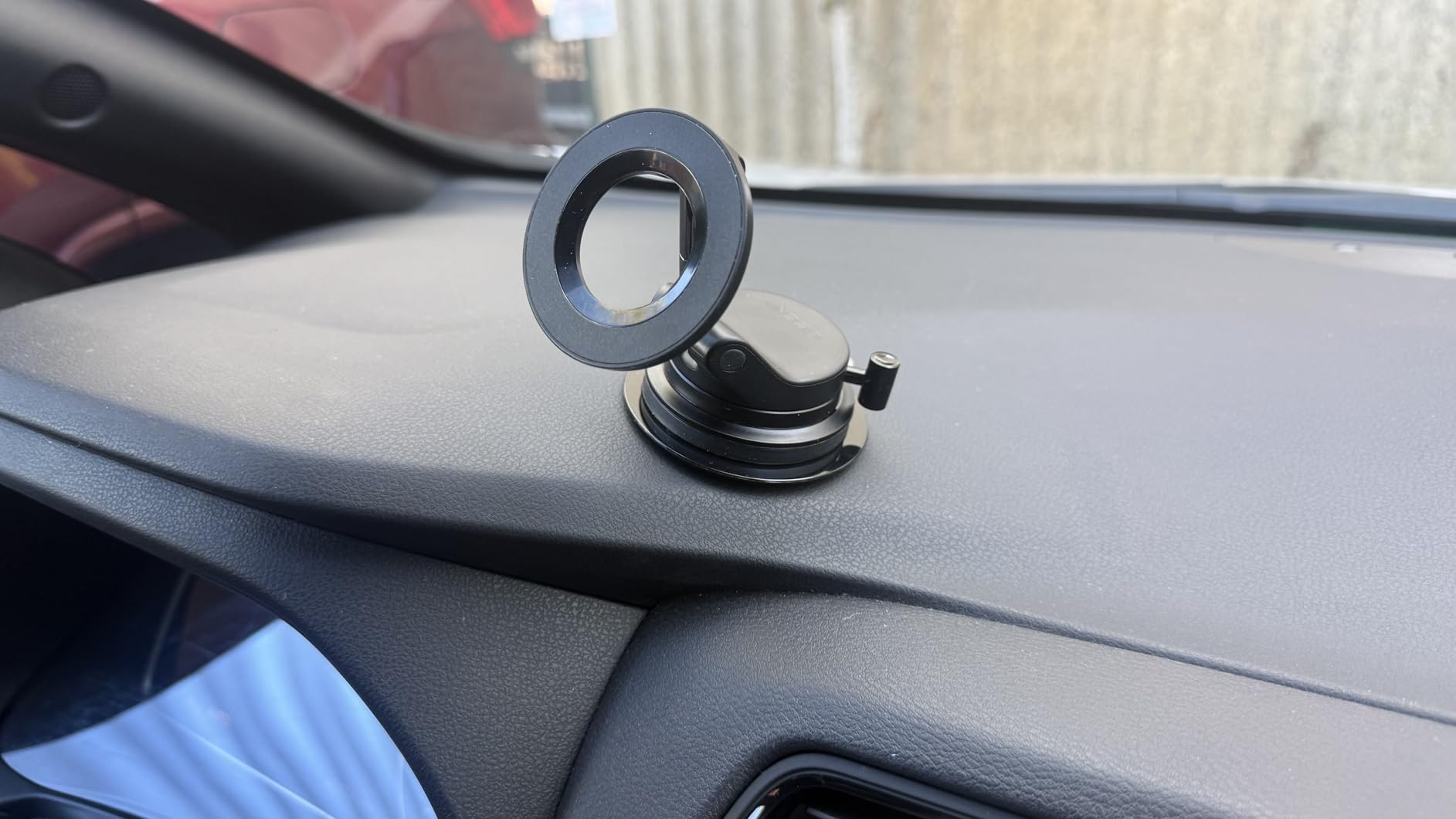 LISEN for Magsafe Car Mount, Cell Phone Holders for Your Car, Magnetic Car Accessories for Women Men Truck Jeep BMW, Vacuum Gifts Kits for iPhone 17 Pro Max 16 15 14 13 12, Samsung S26, Black customer photo 1