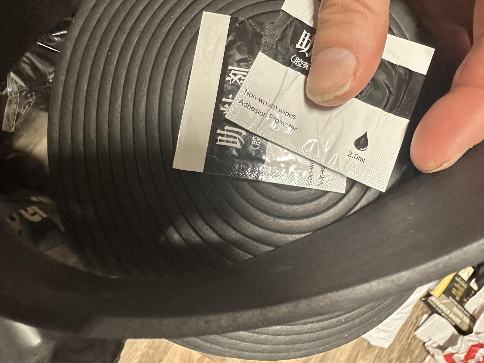 Camper Shell Seal Truck Rubber - 23FT x 2