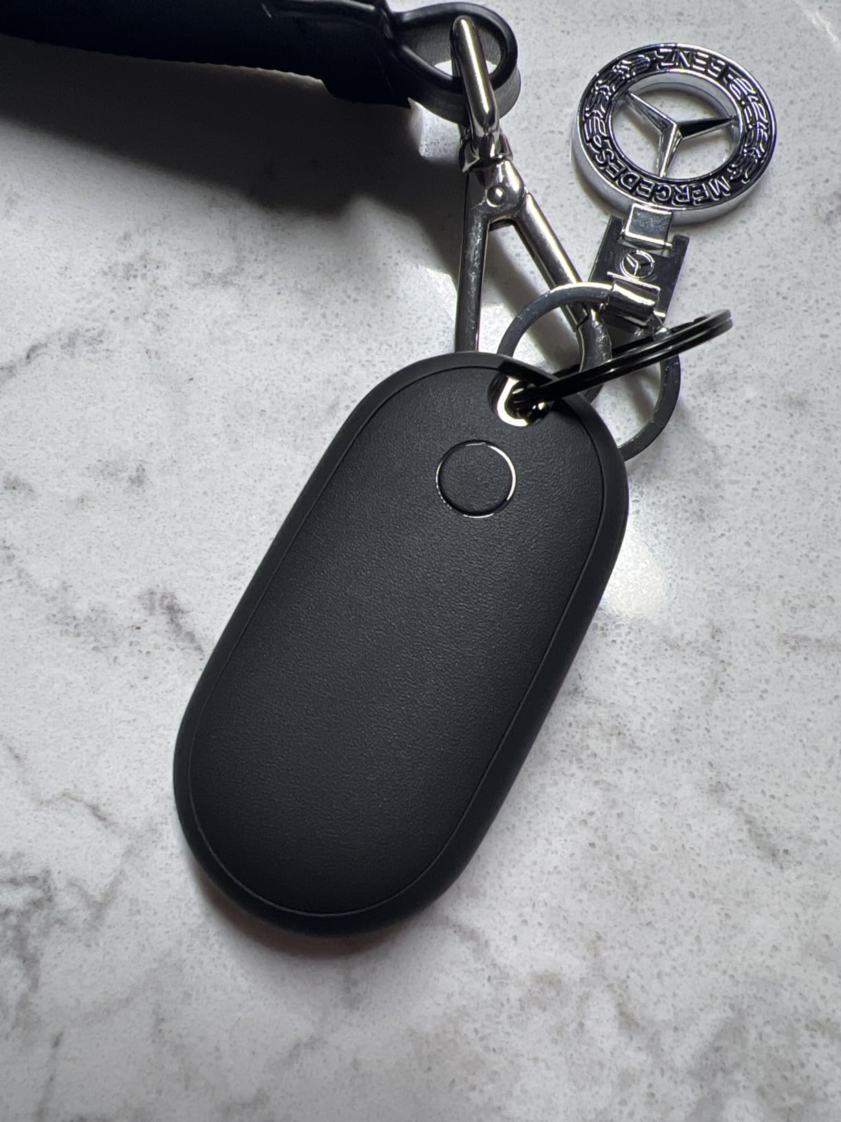 for Mercedes Benz Key Fob Cover, TPU Key Fob Case Cover Fits for 2020-2025 Mercedes Benz Class G C S E SL CLE GLC 300 350 450 500 560 580 Car Accessories Smart Key Holder customer photo 1