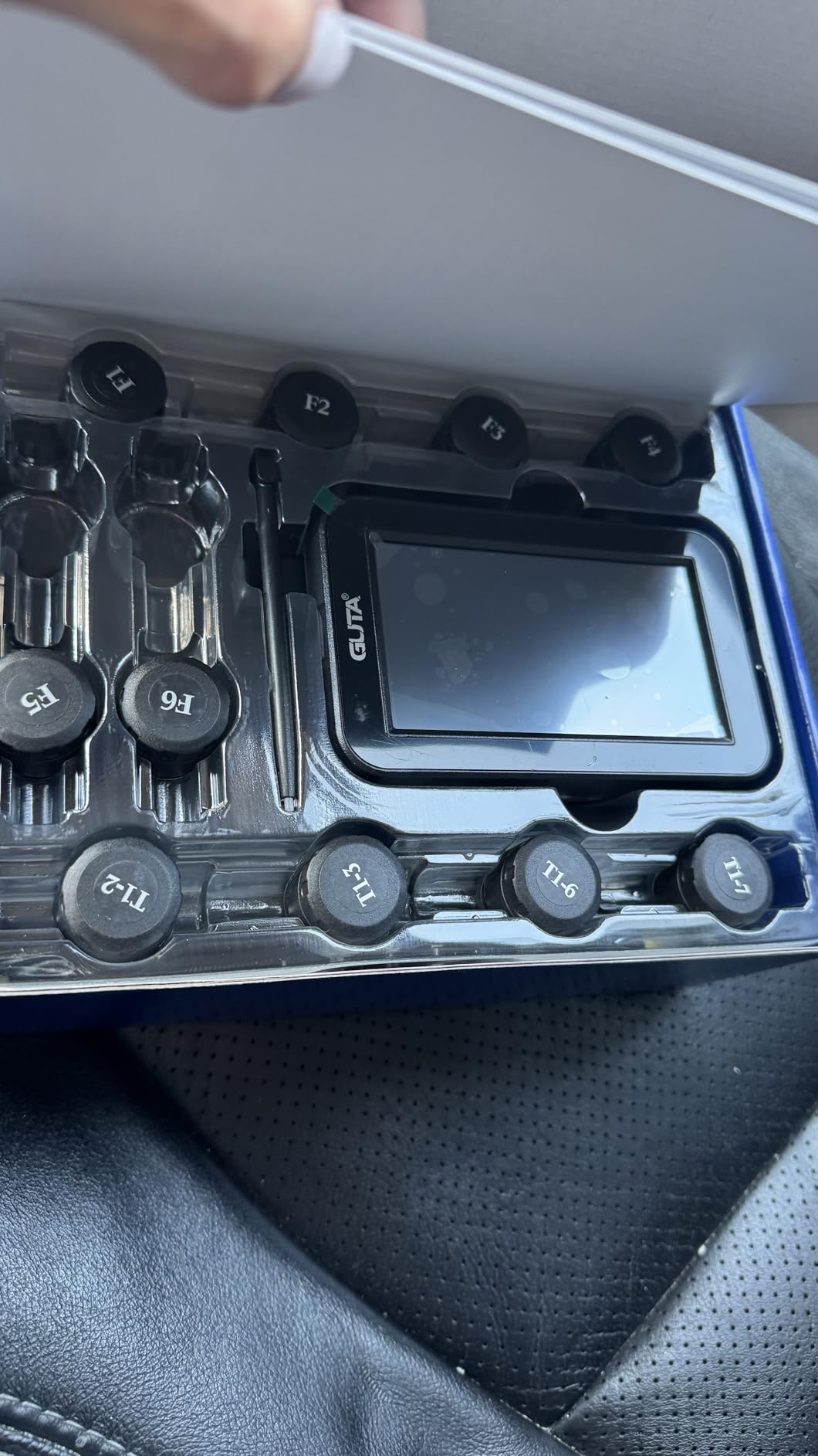 GUTA RV Tire Pressure Monitoring System, Tire Pressure Monitor System with 4.3