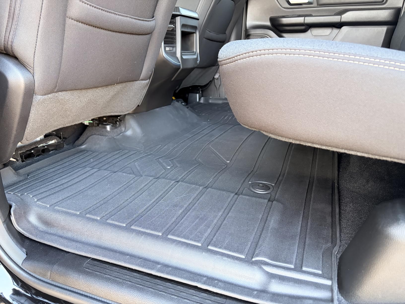 KARPAL Floor Mats for Ram 1500 DT Crew Cab 2019-2024 New Body Style (NOT Fit Classic Body), All Weather TPE Floor Liners 1st & 2nd Row Car Mats w/Out Underseat Storage, Ram Accessories customer photo 1