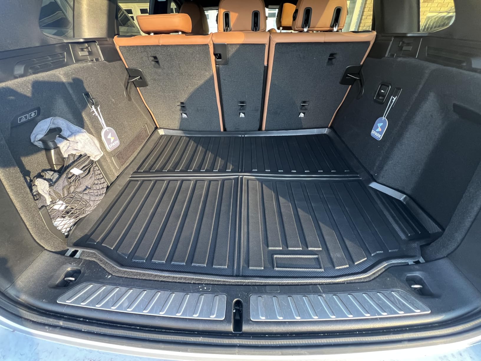 Custom for 2023-2025 2026 Toyota Prius & Prius Prime Hatchback (PHEV) Cargo Mats Trunk Liner All Weather TPE Protection Mat Accessories (for 2023-2026 Toyota Prius Hatchback) customer photo 1