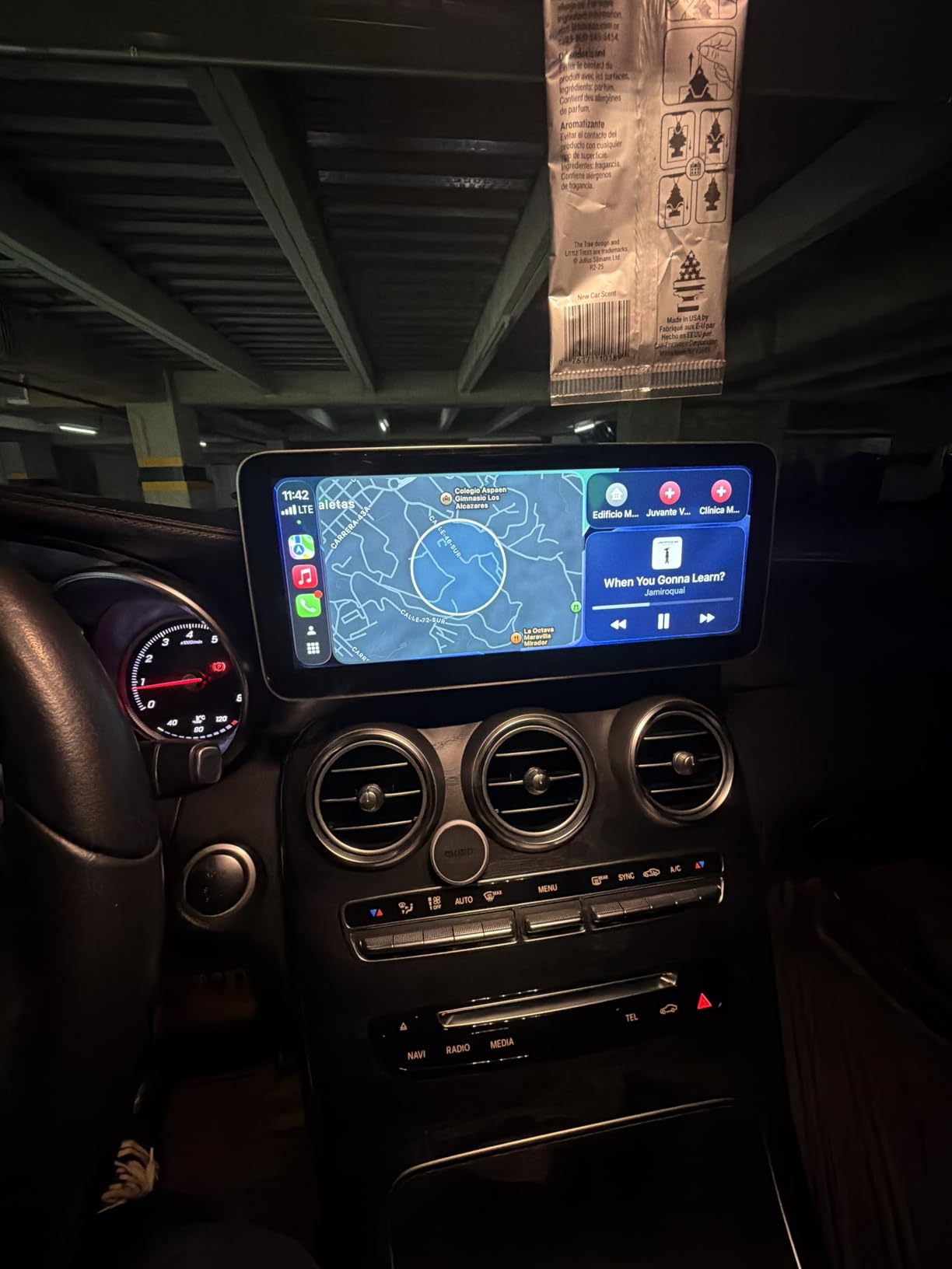 Car Radio 12.3'' Touchscreen for 2016-2019 Year Mercedes Benz C/GLC Class,NTG 5.0 System W205 W253 Support Original OEM Control,Wireless Carplay & Android Auto (Benz-NTG5.0) customer photo 1