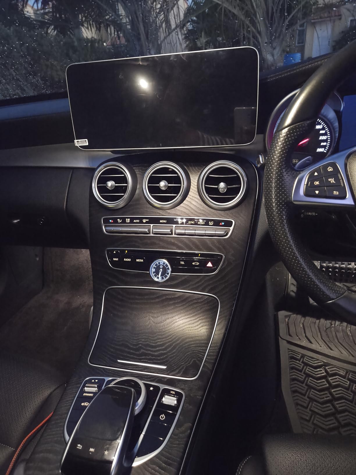Car Radio 12.3'' Touchscreen for 2016-2019 Year Mercedes Benz C/GLC Class,NTG 5.0 System W205 W253 Support Original OEM Control,Wireless Carplay & Android Auto (Benz-NTG5.0) customer photo 2