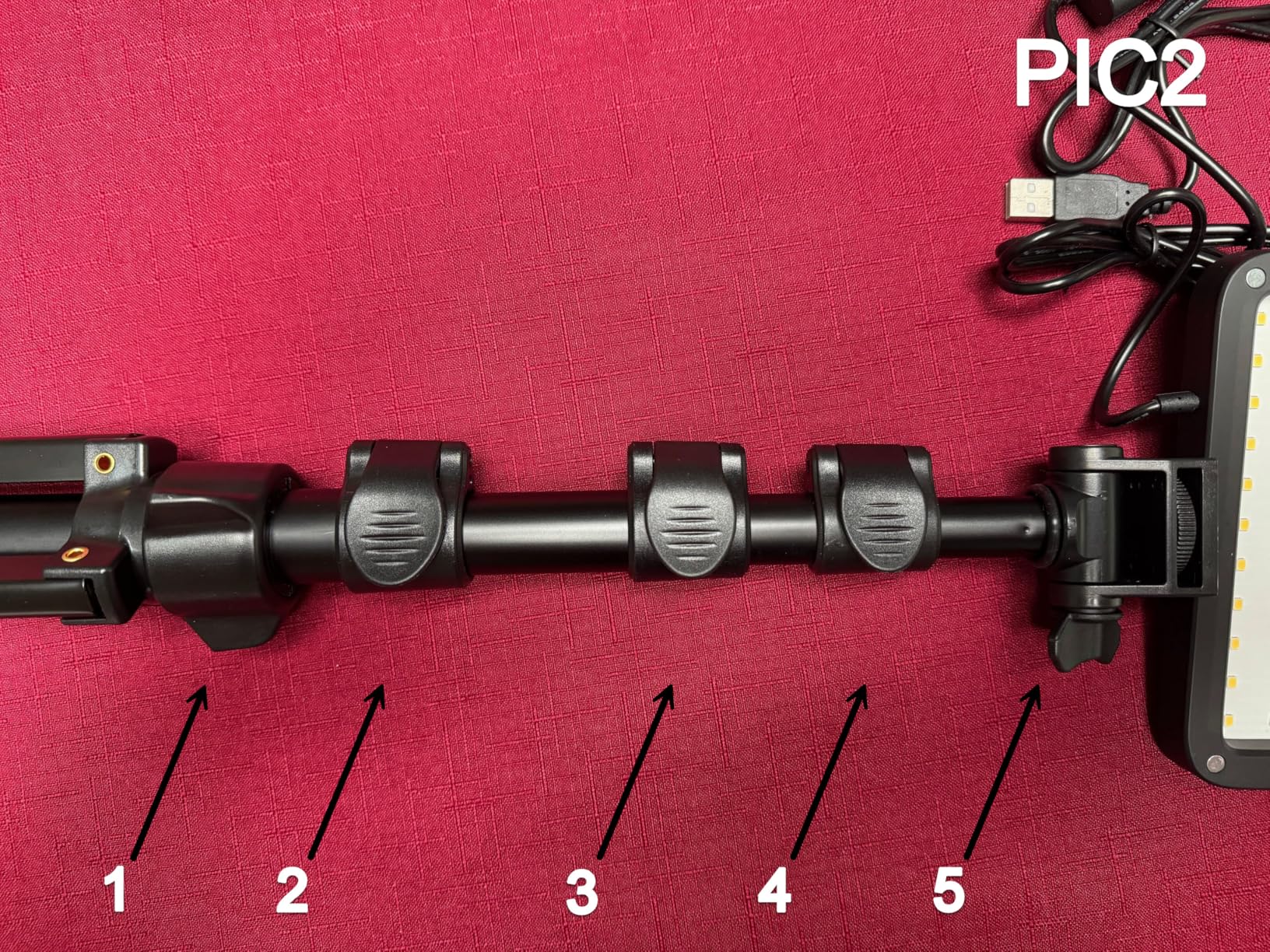 NEEWER Basics 2 Pack LED Video Light Panel Lighting Kit, Bi Color Dimmable Portable Studio Lights with Stands & Filters, 3200K-5600K 750lux CRI95 for Video Recording Live Streaming Photography, BP66 customer photo 2