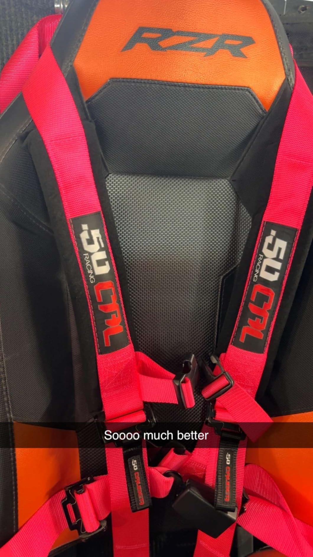 1pc 4 Point Harness for Bucket Seat, Push Release, 10 Color Options, Racing Harness, Race Car, Off Road, UTV, RZR (Black, 2 inch) customer photo 1