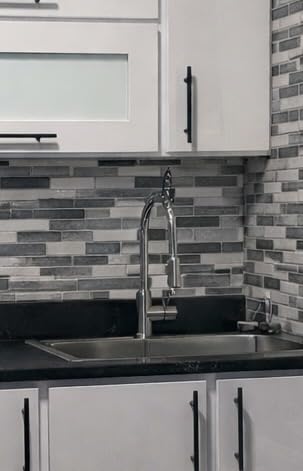 FORIOUS Kitchen Faucets with Sprayer, Brushed Nickel Stainless Steel Sink Faucet Single Handle with Deck Plate, Commercial Classic Spring Faucet for Kitchen Sink, Bar & Prep Sinks, Laundry RV Camper customer photo 1