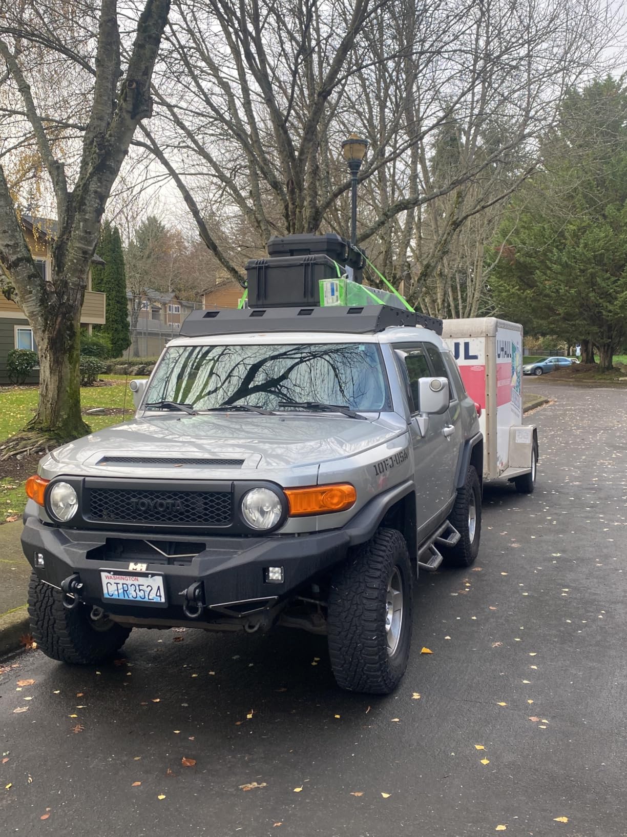 Roof Rack Cross Bars Fit for 2024-2025 Toyota Tacoma Double Cab (4 Doors Only) Cargo Carriers Luggage Storage Holder Heavy Duty Basket Aluminum customer photo 2