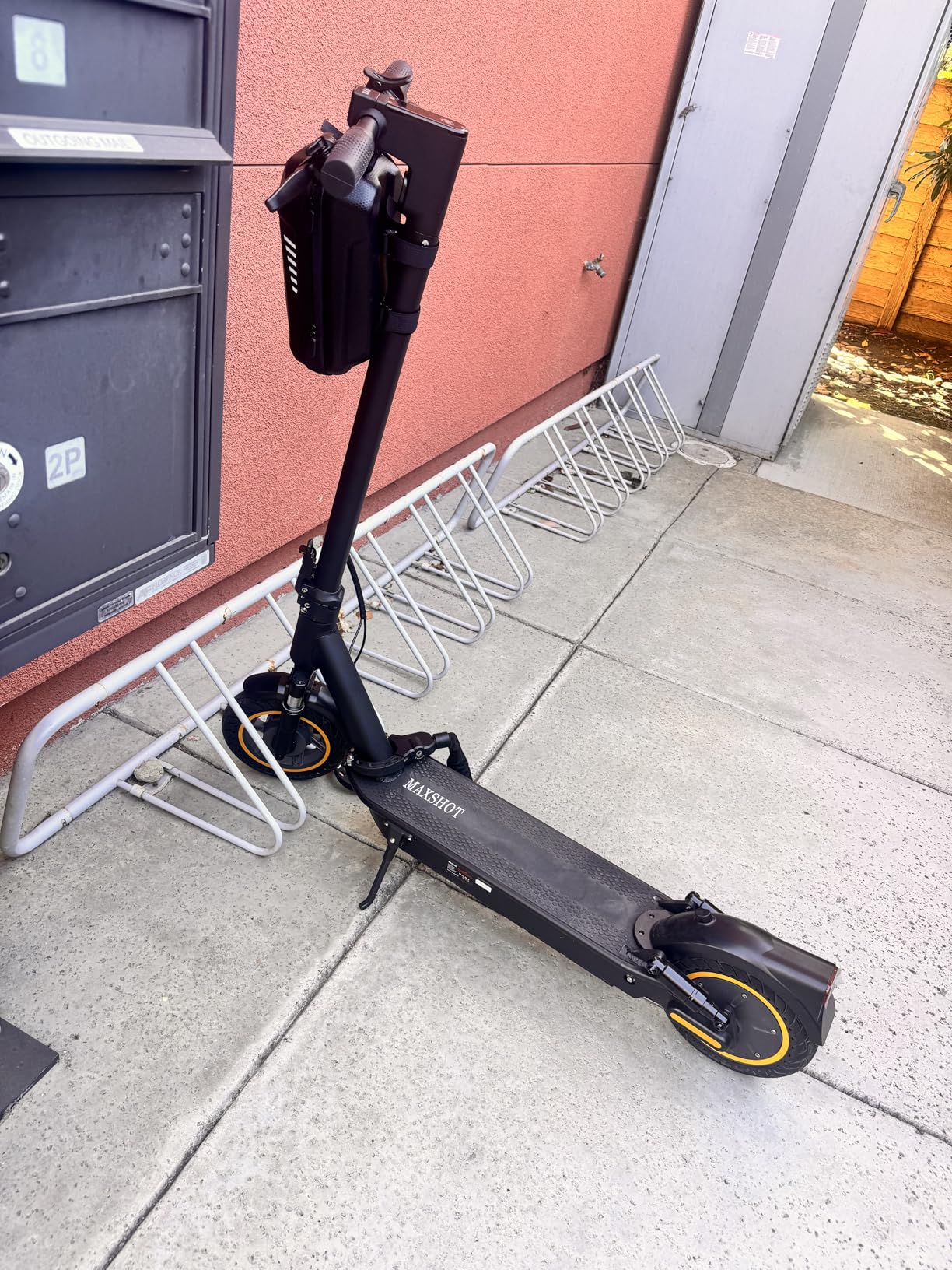 Electric Scooter Locks Anti Theft with Alarm, Waterproof Scooter Bag and Key, Heavy Duty Anti-Theft Bike Chain Lock Security for E-Scooters, Bicycle, Motorcycle Accessories, 37 in customer photo 1