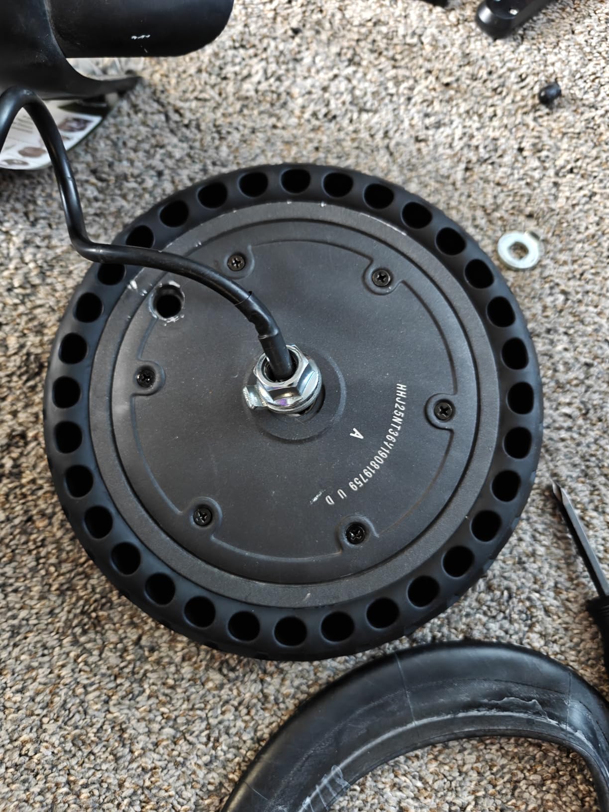 8.5x2 Inch Electric Scooter Solid Tires, 50/75-6.1 Rubber Replacement Wheels for Gotrax GXL V2/XR/APEX & Xiaomi M365/M365 Pro/1S/Pro 2 & All 8.5