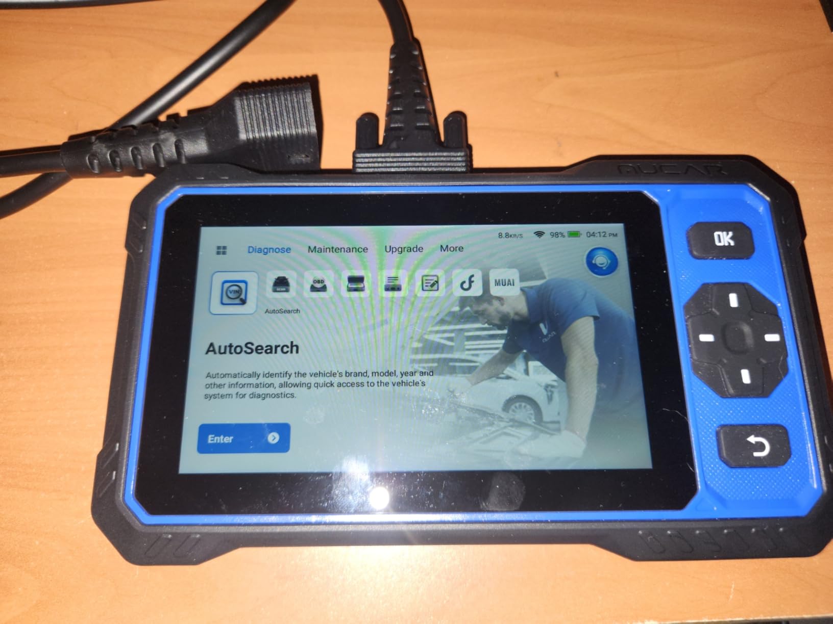 OBD2 Scanner, MUCAR 682 AI-Assisted Car Diagnostic Tool, Automotive Bidirectional Scan Tool, FULL Systems Car Diagnostic Scanner, Scanner for Car with 20+ Reset, CAN FD & FCA SGW, Lifetime Free Update customer photo 1