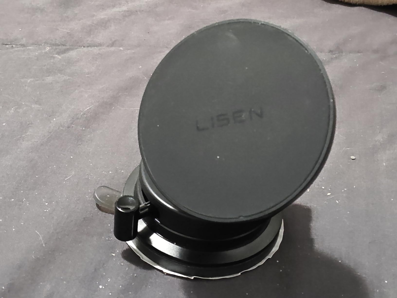 LISEN 15W Magsafe Car Mount Charger, Suction Cup Phone Mount, Magnetic Wireless Car Charger, Vacuum Magnetic Phone Holder Car Mount for iPhone 17 Pro Max 16 15 14 13 12, Samsung S26/S25, Pixel 10 Pro customer photo 1