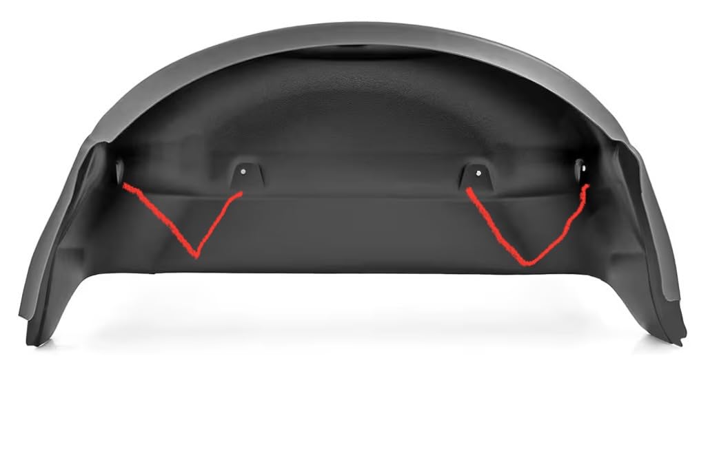 Rough Country Rear Wheel Well Liners for Ford F-250/F-350 Super Duty (2017-2025) - Heavy-Duty Rear Fender Liners for Mud & Debris Protection, Made in USA customer photo 1