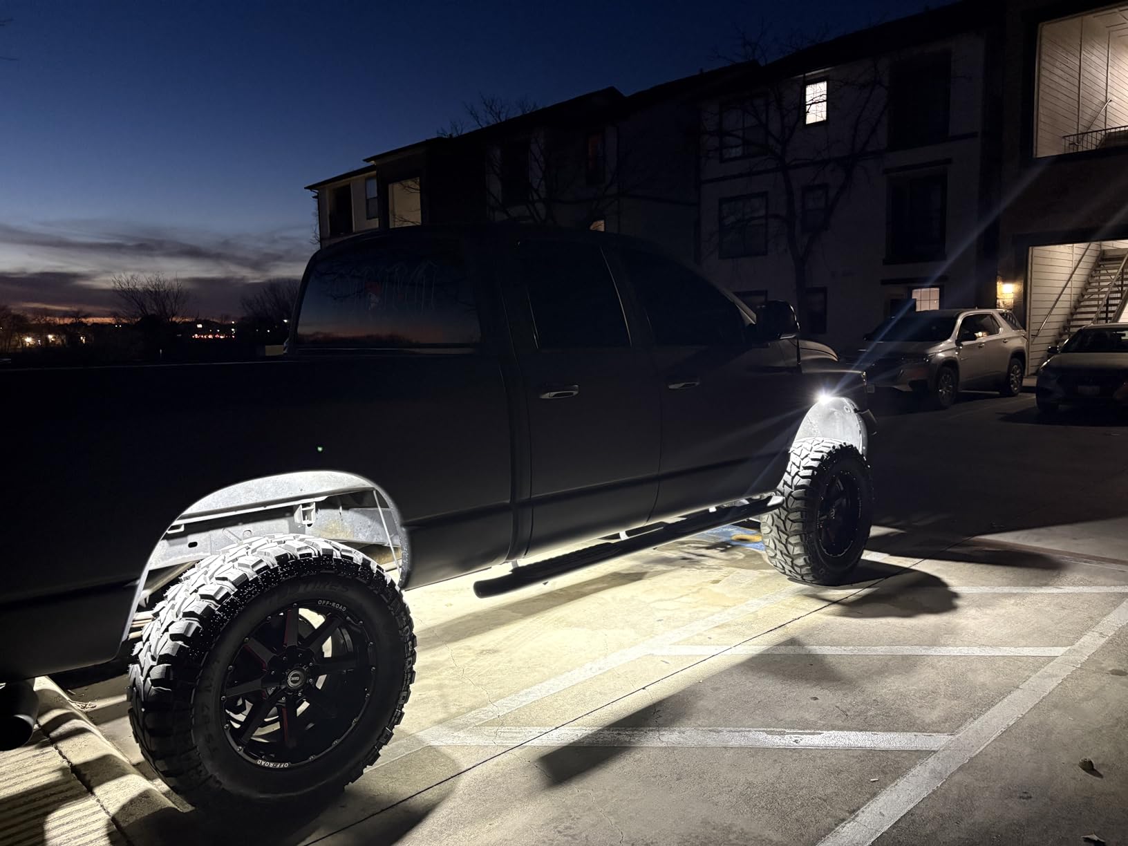 Nicoko 108 High-Power LEDs per Pod 4Pods Pure White Rock Lights Ultra-Bright Offroad Underglow Kit Advanced Heat Dissipation IP68 Waterproof for Truck, SUV, UTV, ATV, RZR customer photo 2