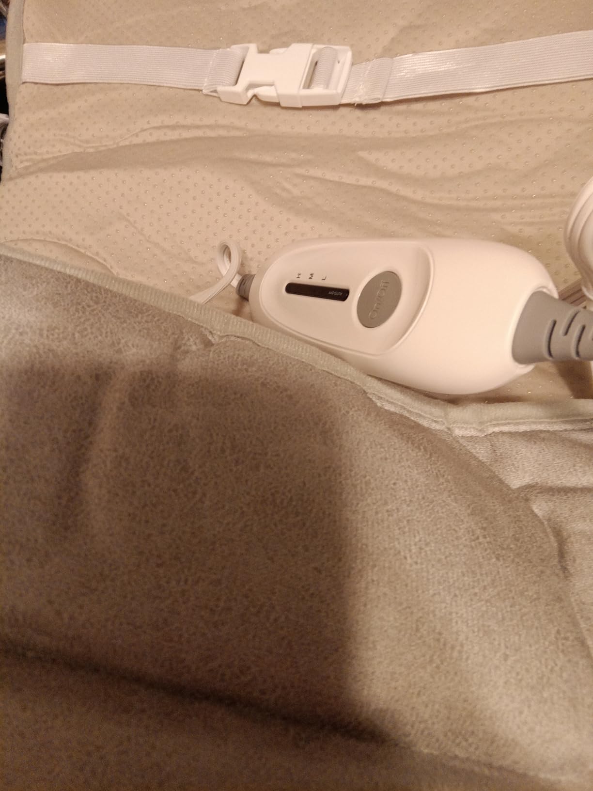 Heated Seat Cushion for Office Chair, Heated Seat Pad for Pain Relief Promote Blood Circulation with 3 Heat Levels & 90mins Auto-off, Chair Warmer for Back, Waist, Hips, Thighs Home Office Use, Grey customer photo 2