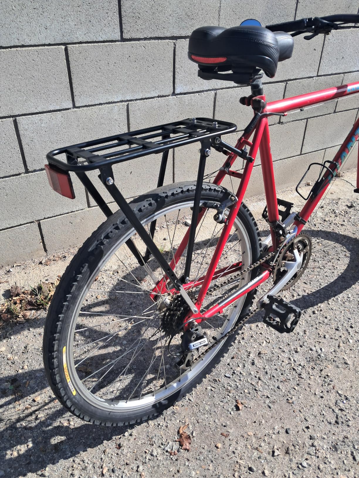 Bike Rear Rack Aluminum: Fits Most 26-29