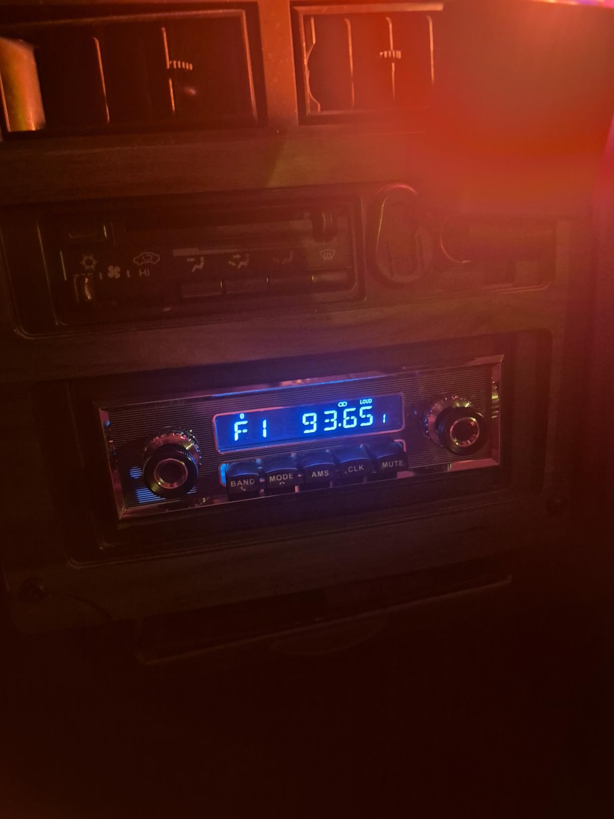 Single Din Classic Car Stereo: Vintage Retro Style Radio for Truck - Bluetooth LCD Display AM FM Receiver USB AUX-in Pre-amp Subwoofer Output customer photo 1