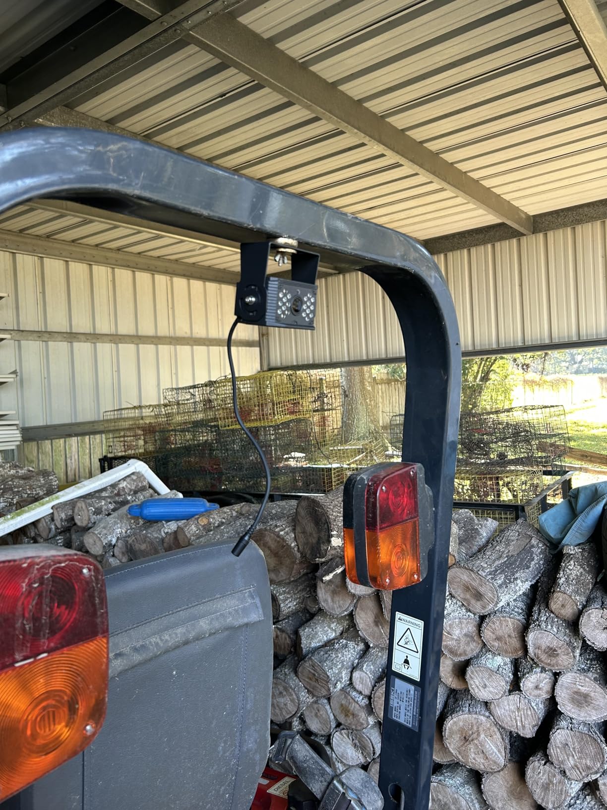 4-Camera Wireless RV Backup System, RV Backup 4 Camera Wireless with 7'' HD Monitor System for RV Truck Trailer Camper, 4-Split Screen, 984FT Signal Range, BSD Alert, IP69K Waterproof IR Night Vision customer photo 1