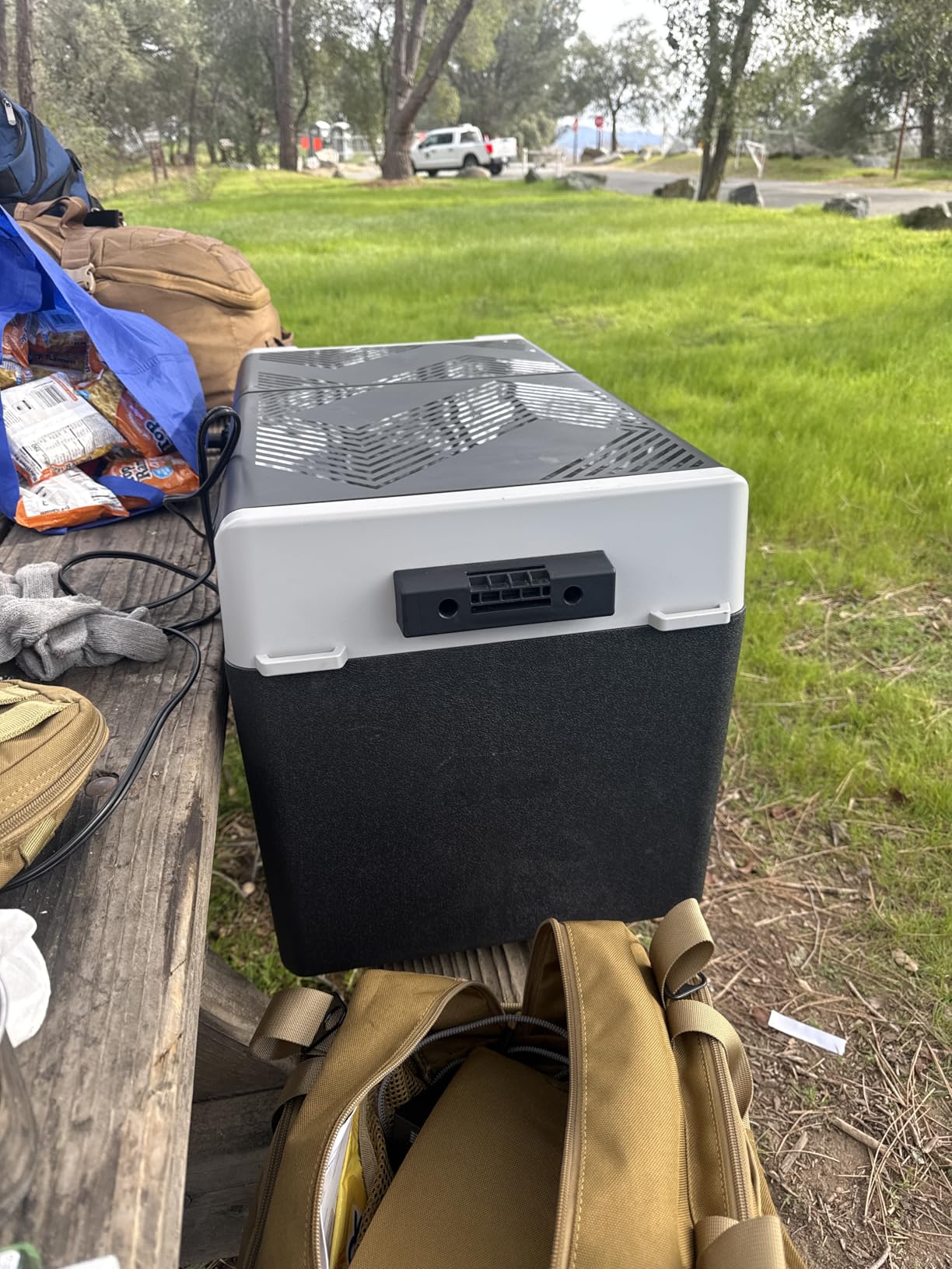 12 Volt Refrigerator Car Fridge - 40QT(38L) Dual Zone Electric Cooler, Car Refrigerator -4F~68F, Portable Refrigerator 12/24V DC 100-240V AC, Portable Freezer for Travel Camping RV Home customer photo 1